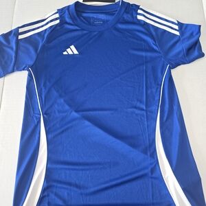 Adidas Women’s Small AEROREADY Blue Athletic Tee NWT 💙🔥